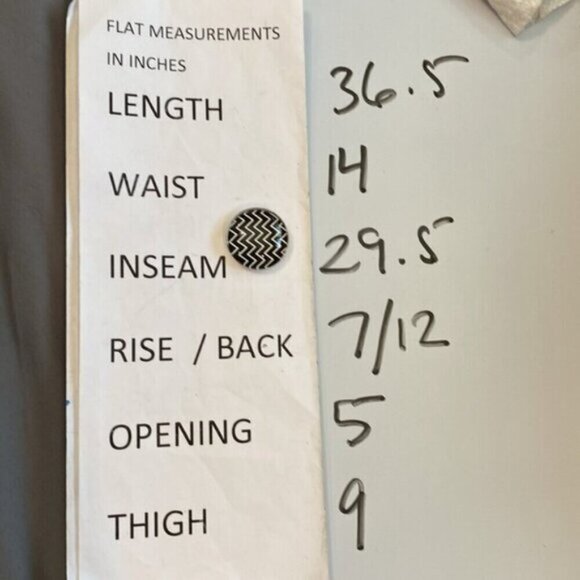 J Brand Jeans BRU 7 Low waisted dark blue Jeans Size 24 - Picture 13 of 14